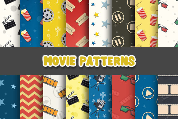 Download Movie Digital Paper Patterns - Paper patterns Collection