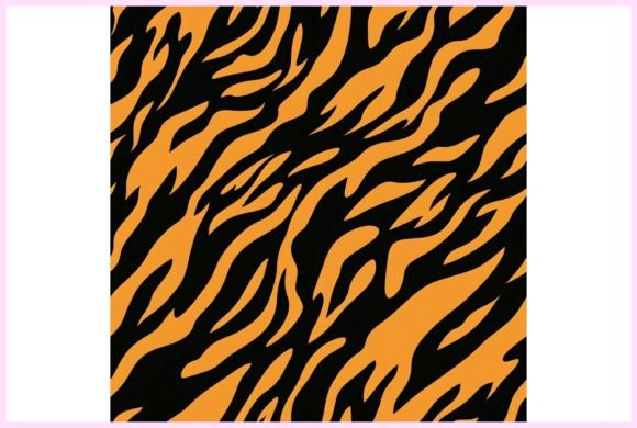 Download Tiger Skin Print Seamless Pattern - Tiger skin Collection