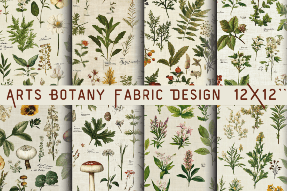 Download Arts Botany Fabric Design - Botany Collection